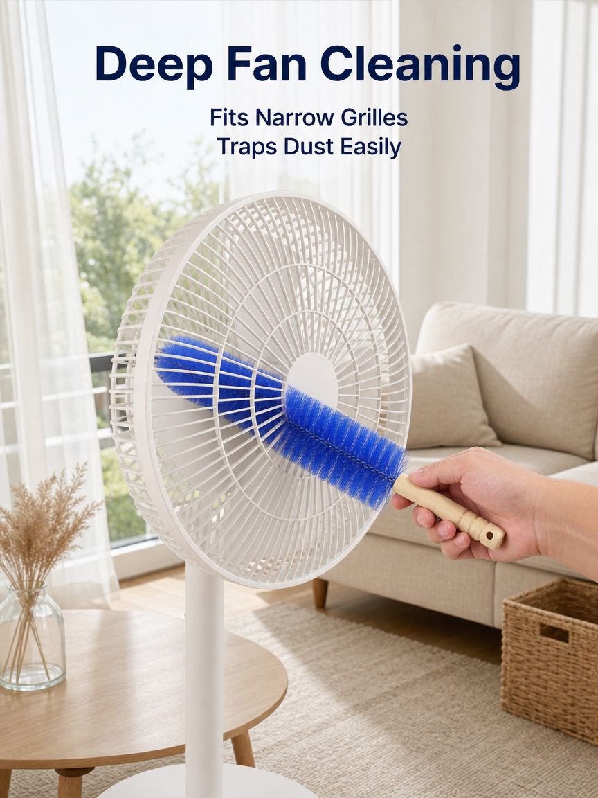 JMY - Fan Cleaning Dust Brush and Seam Cleaner