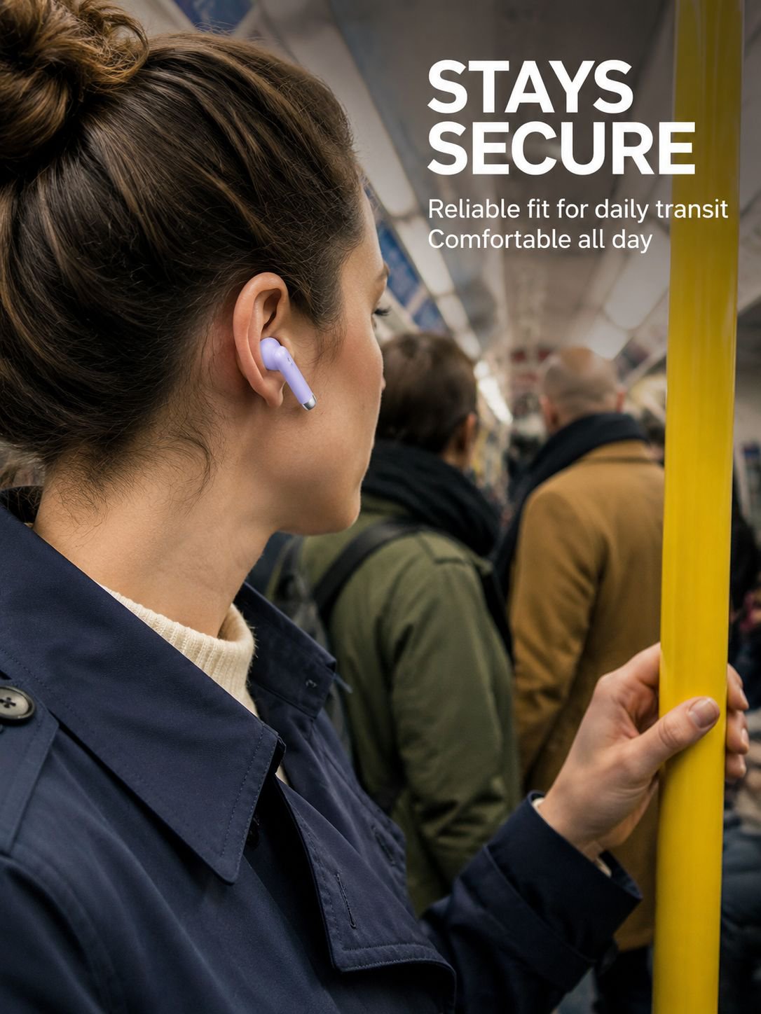 True wireless earbuds with premium sound quality