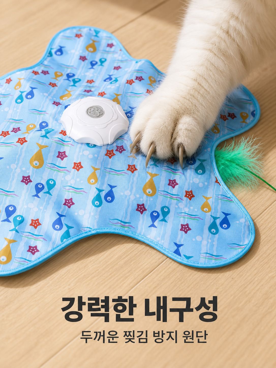 자동 고양이 장난감 및 플레이 디스크
