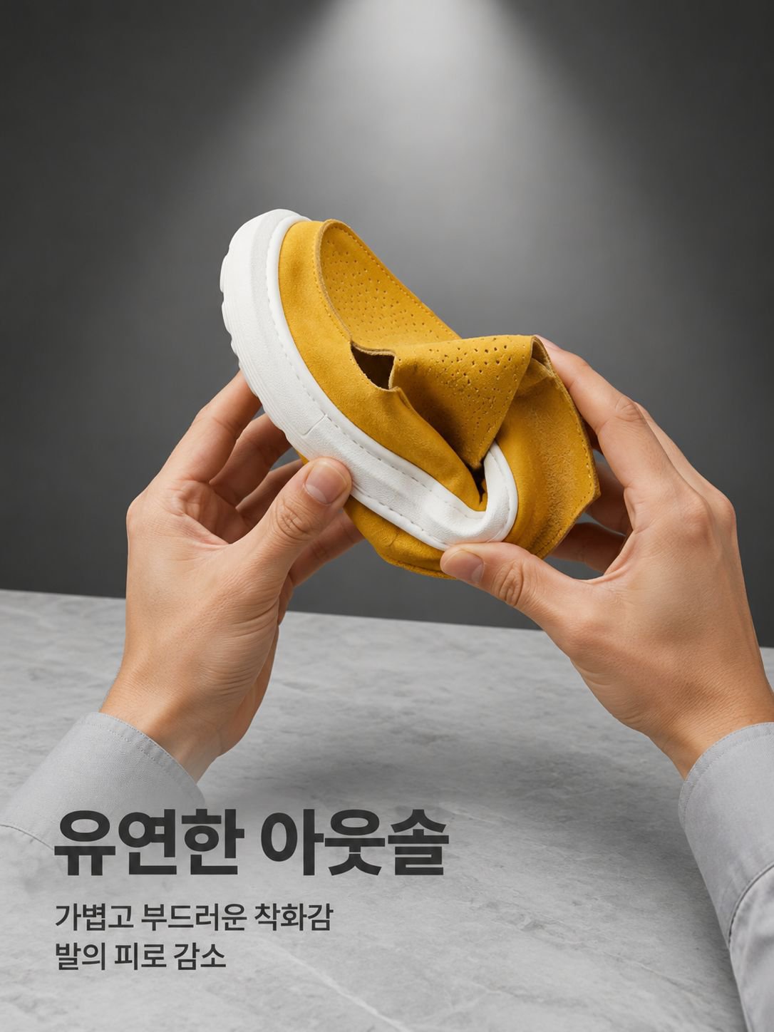 여름용 메쉬 통기성 캐주얼 슈즈