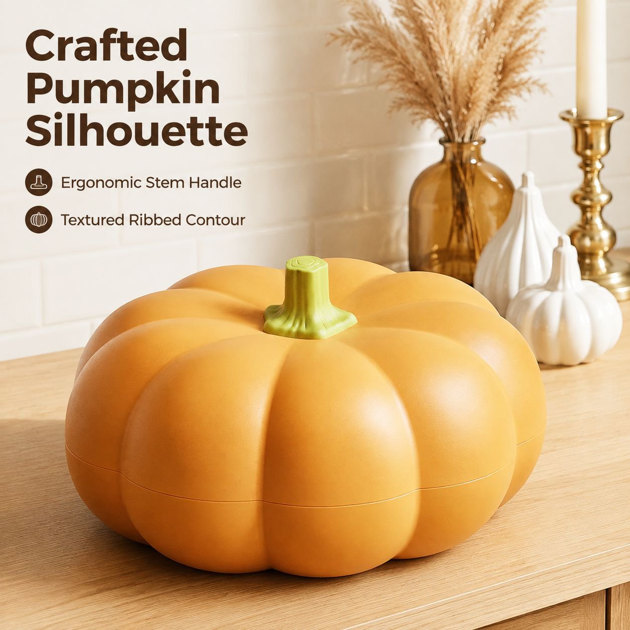 Large Pumpkin Fruit Platter