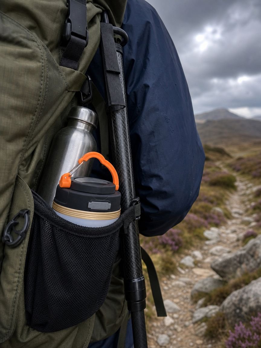 Versatile tent light with adjustable brightness settings