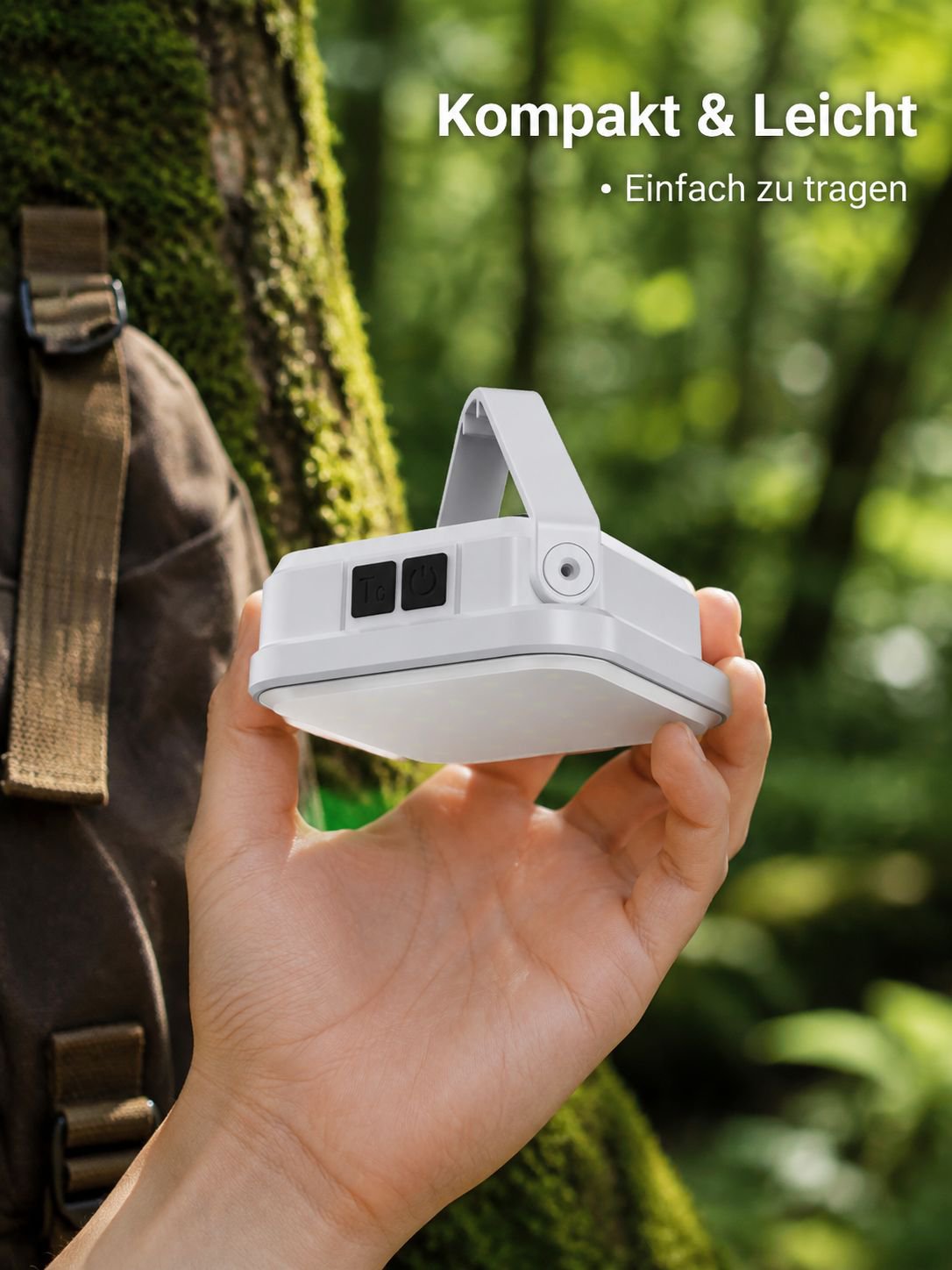Mini Notfall-Superhelle Solaraufladbare Campinglampe