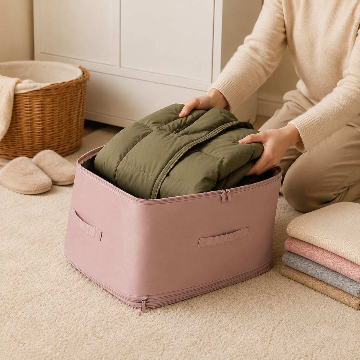 Sacs de rangement sous vide pour vêtements