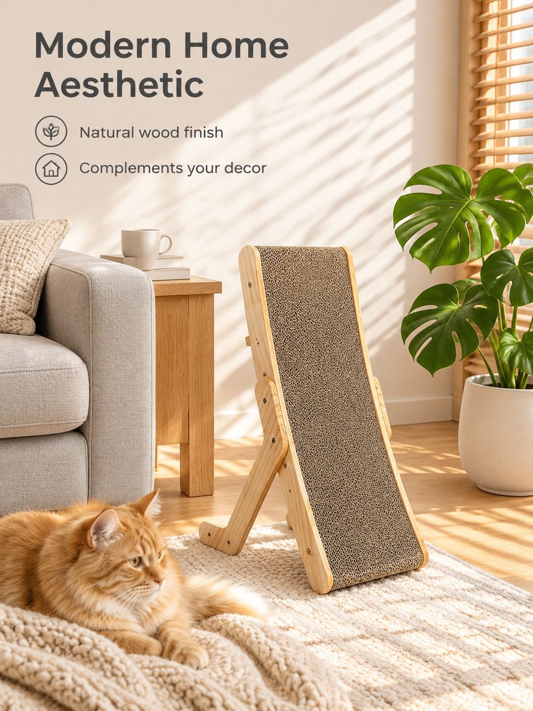 Vertical Cat Scratching Board