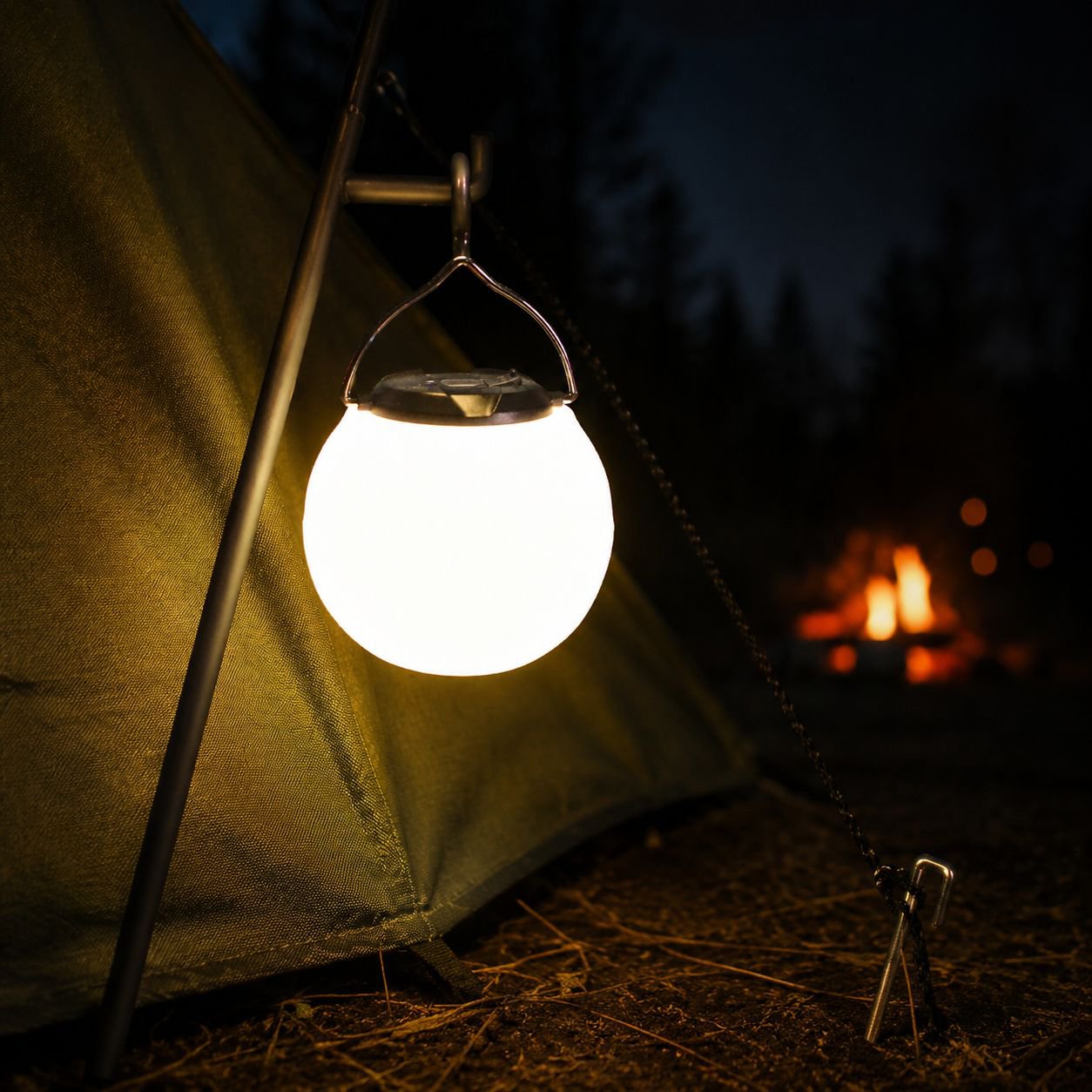 Tragbare USB-Campinglampe Zelt Notfall-LED-Leuchte