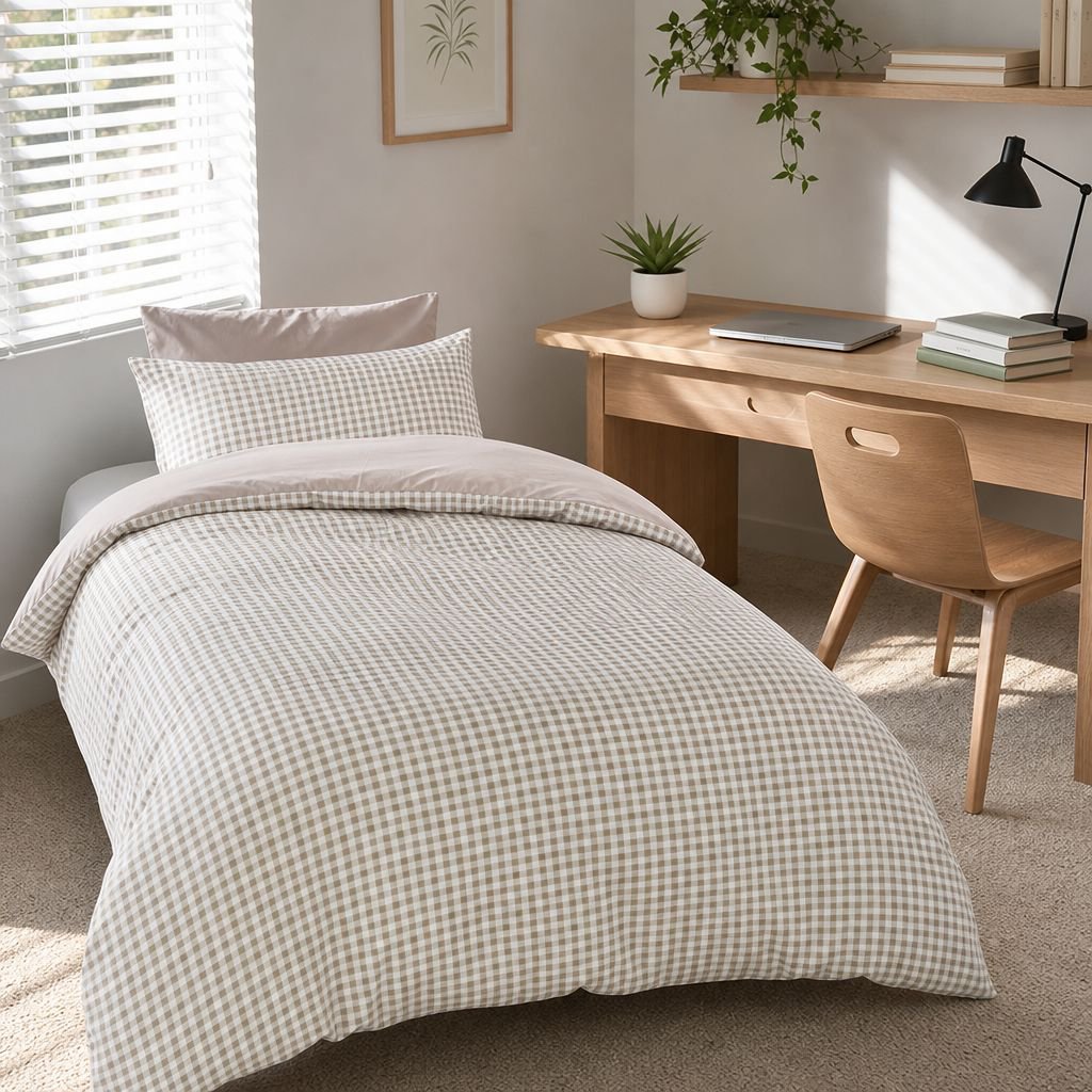 College Dormitory Bedding Three-piece Set