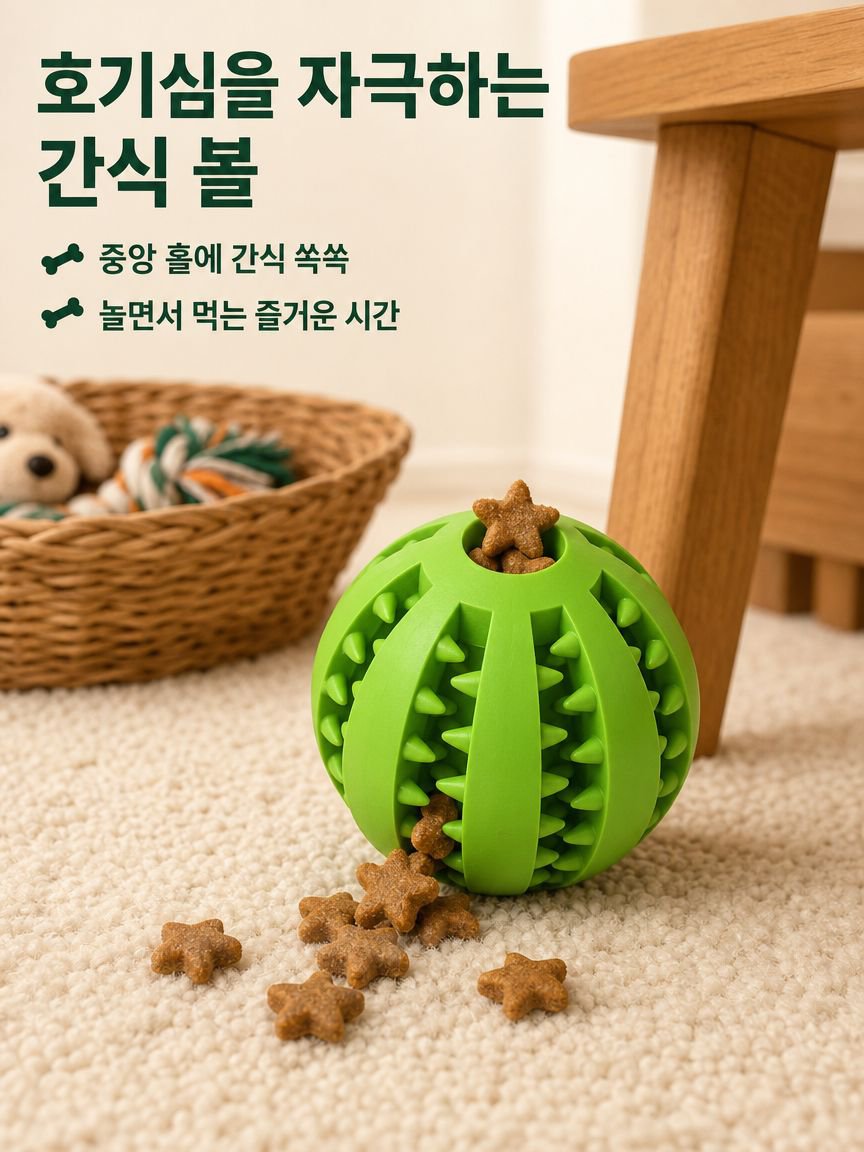 애완견 내구성 치석제거 고무 실속 공