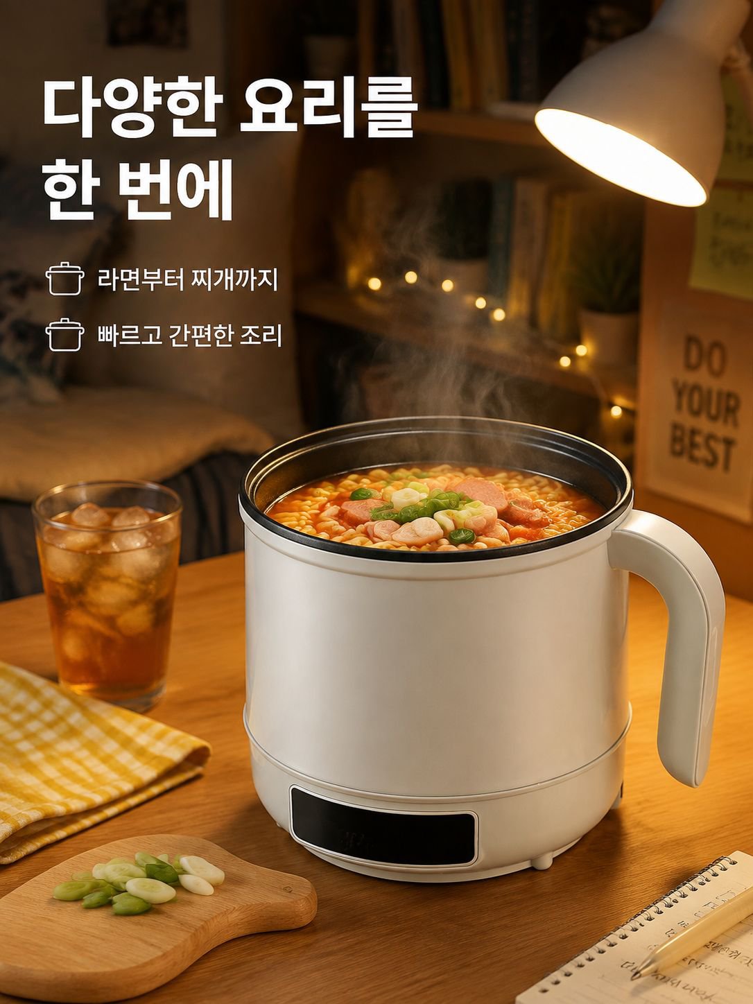 미니 기숙사 전기 냄비 