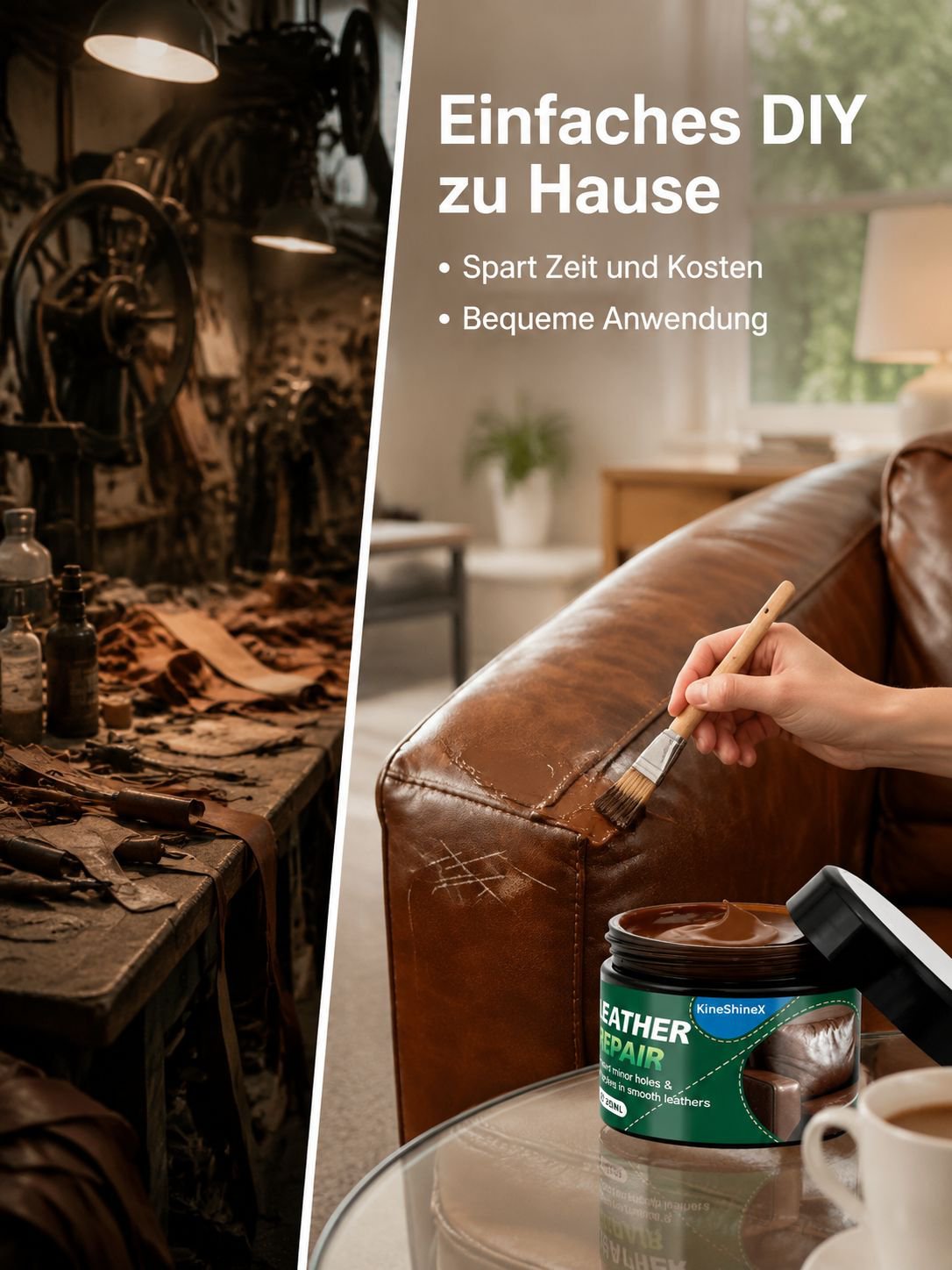 Kratzerausbesserung mit Reparaturpaste