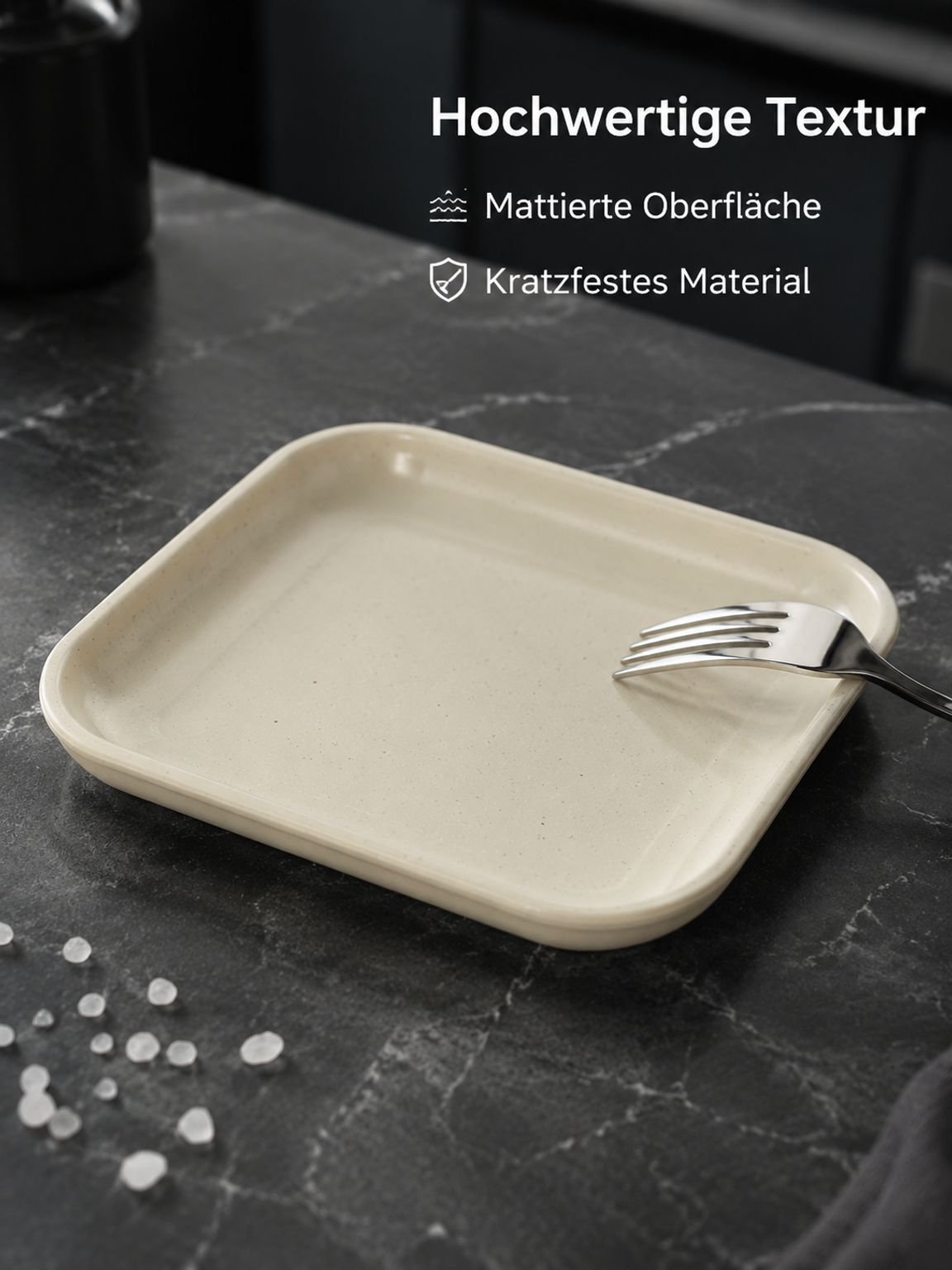 Quadratisches Geschirr für den Hausgebrauch