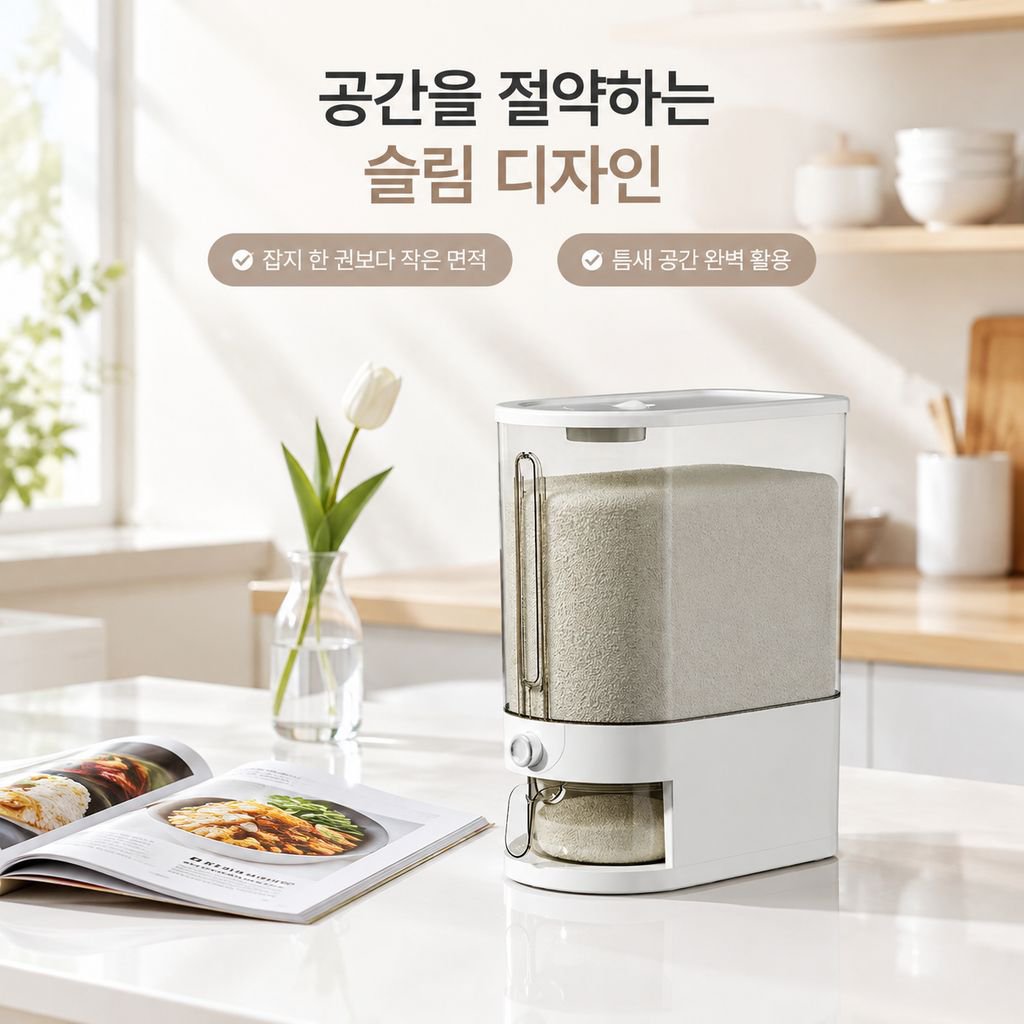 잡곡 보관에 적합한 가정용 밀폐 용기