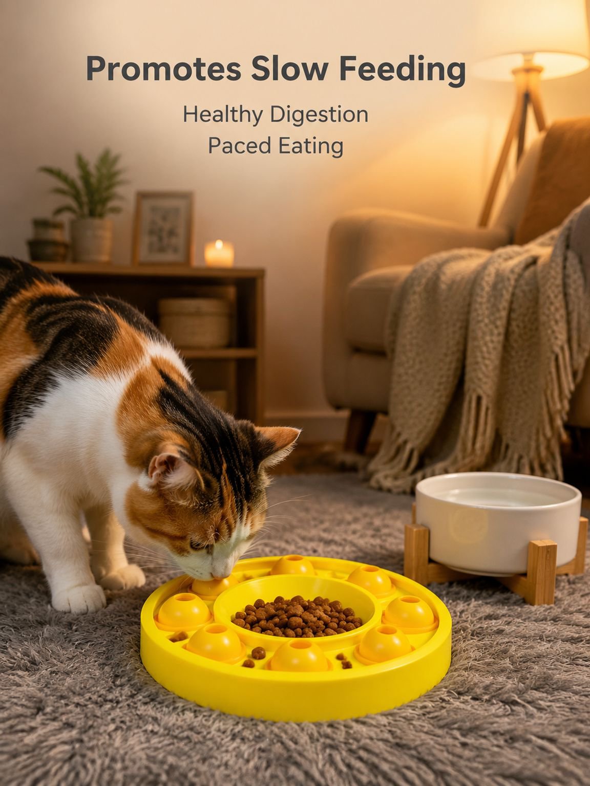 Cat Puzzle Feeding Toy