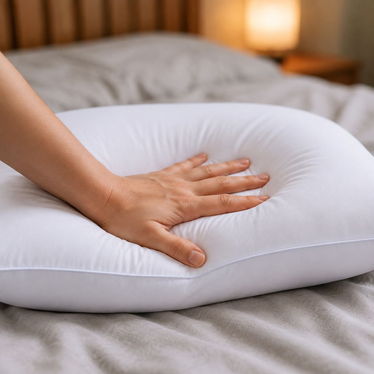 Almohada de soporte cervical, resistente a la deformación