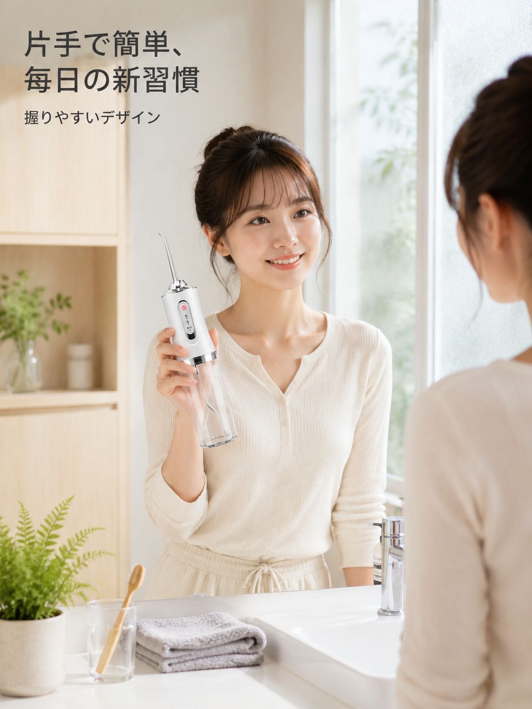 携帯型ハンディ家庭用ウォーターフロッサー