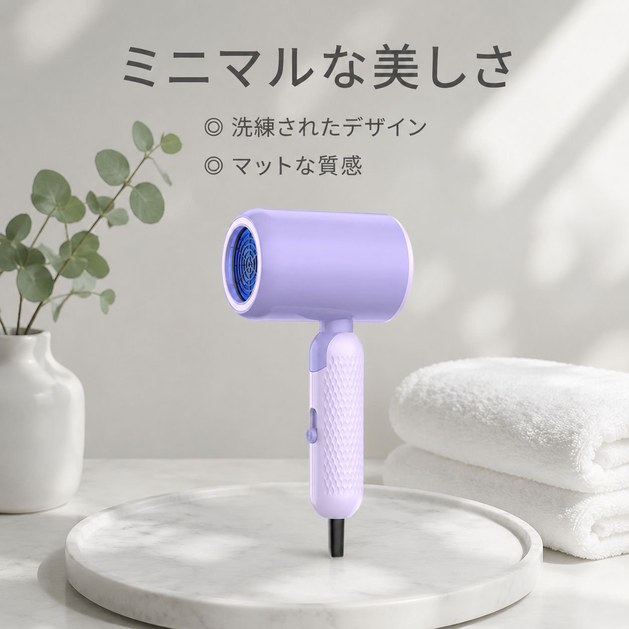 折りたたみ式学生寮用トラベルドライヤー