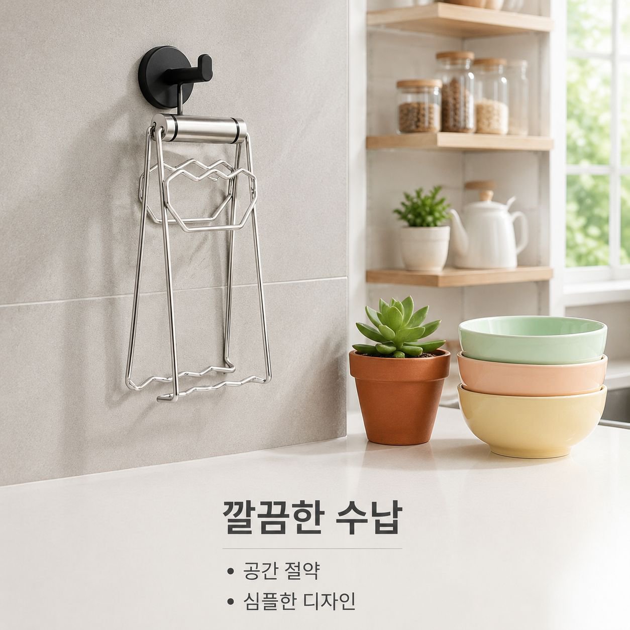 스테인리스 논슬립 찜 야채 집게 플레이트 홀더