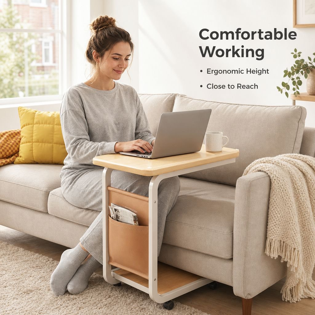 Bedside Storage Shelf Lightweight Luxury Sofa Companion Small Table