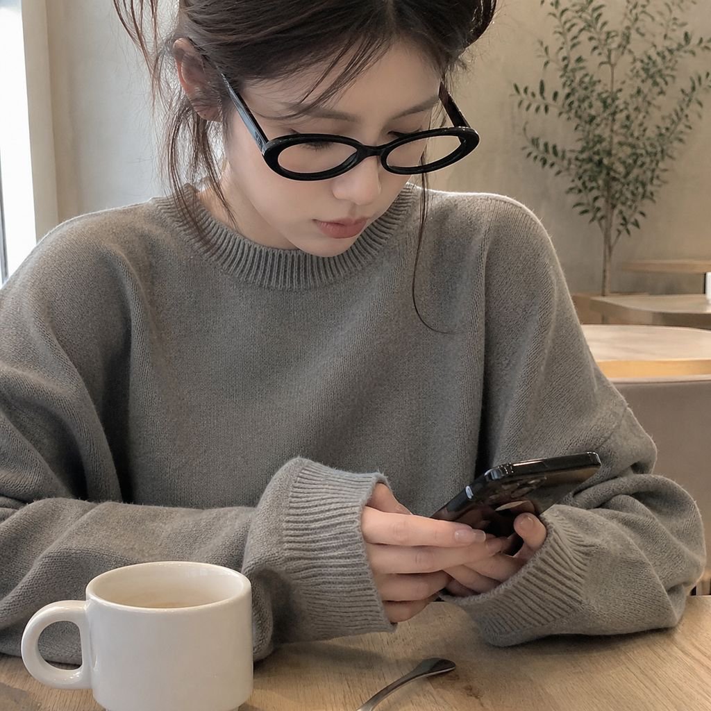 심플하고 다양한 스타일, 민낯에도 어울리는 도수 없는 평광 안경