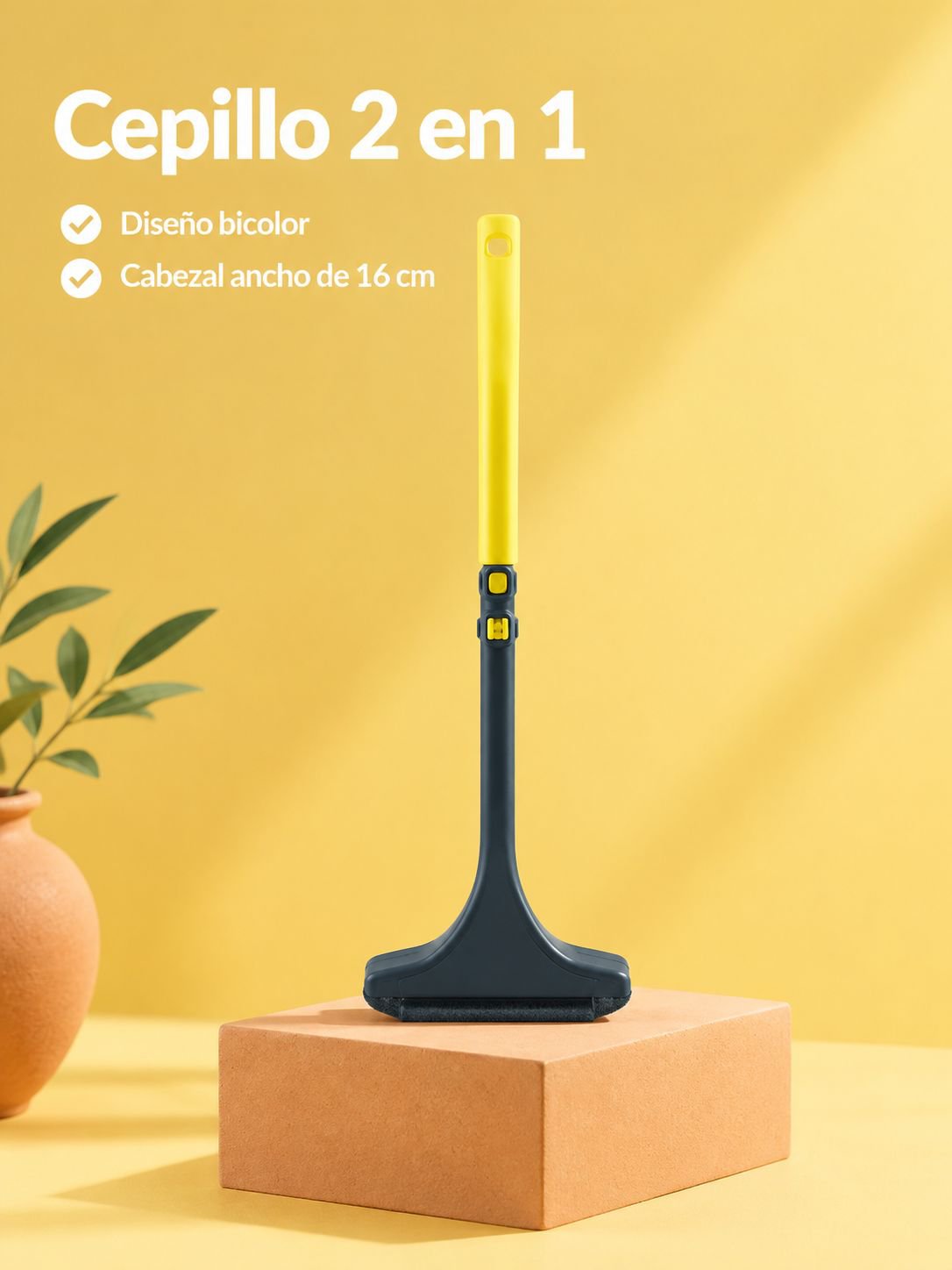 Cepillo 2 en 1 para mosquiteras