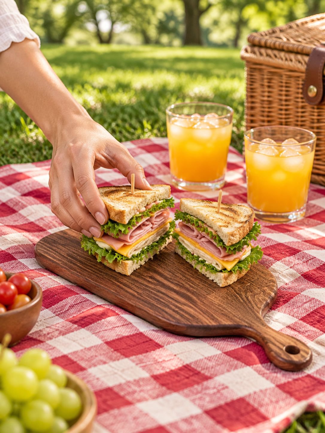 Tabla multifuncional para cortar y servir frutas