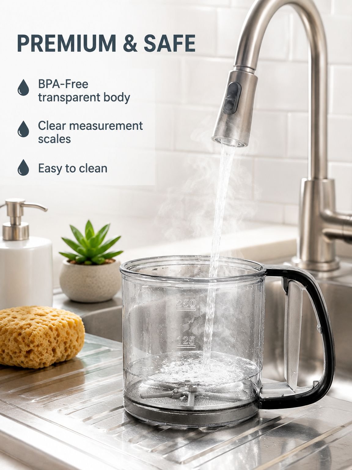 Kitchen flour sieve for bread and pastry baking