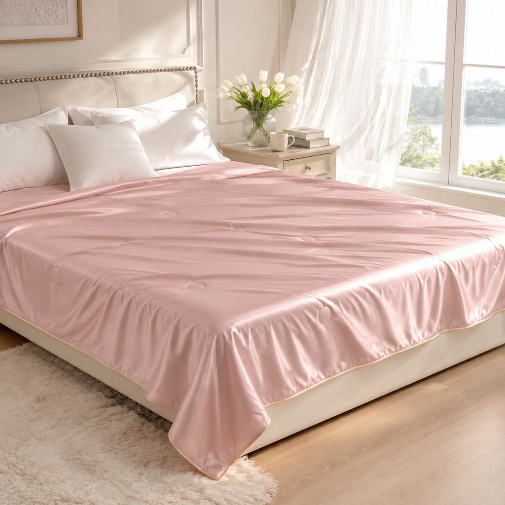 Cool Ice Silk Summer Quilt