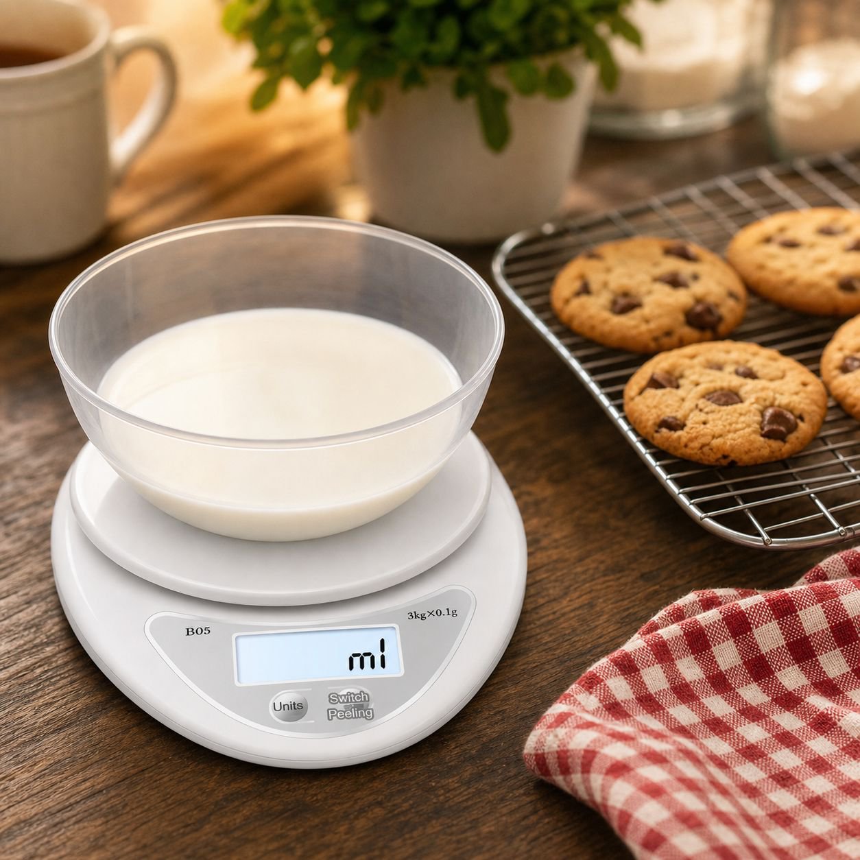 Mini Kitchen Electronic Scale Accurate Baking Food Gram Scale