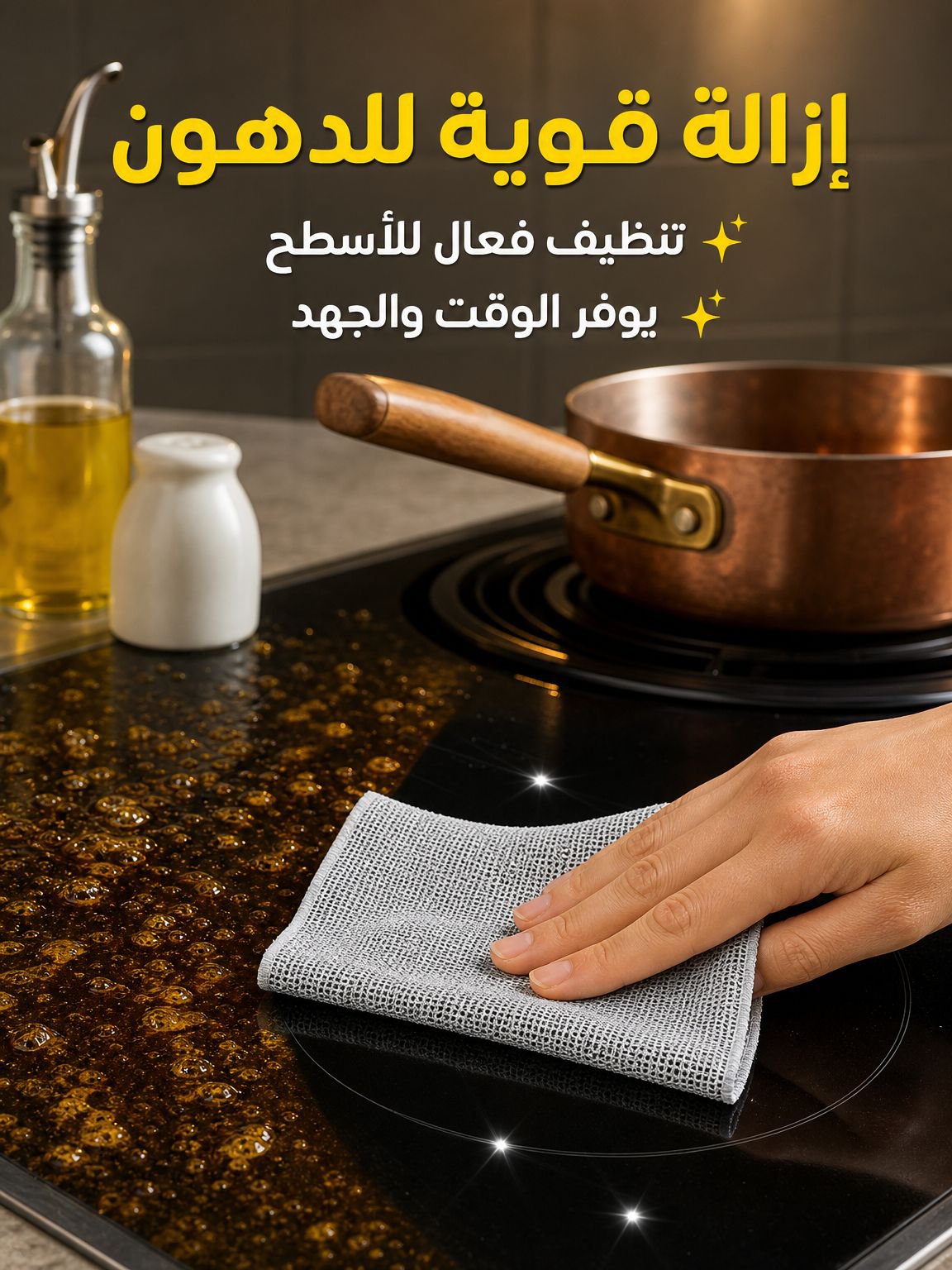 【إزالة قوية للبقع】قطعة قماش لتنظيف الأسلاك الفضية على الوجهين