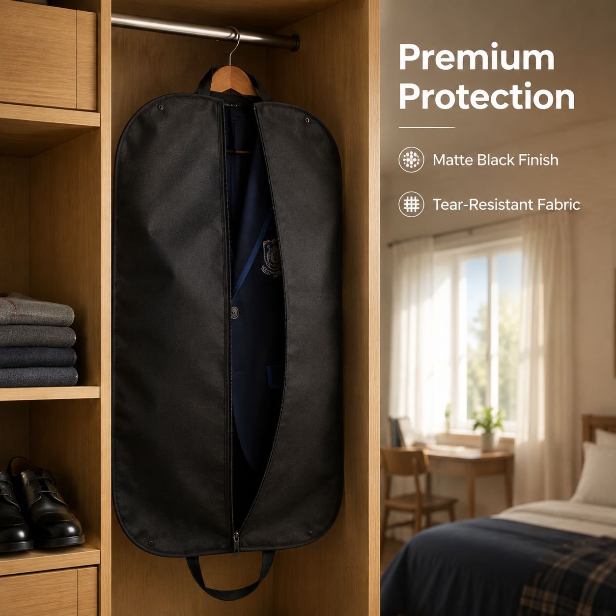 Kids' Dustproof Clothing Cover Storage Bag 45*70cm