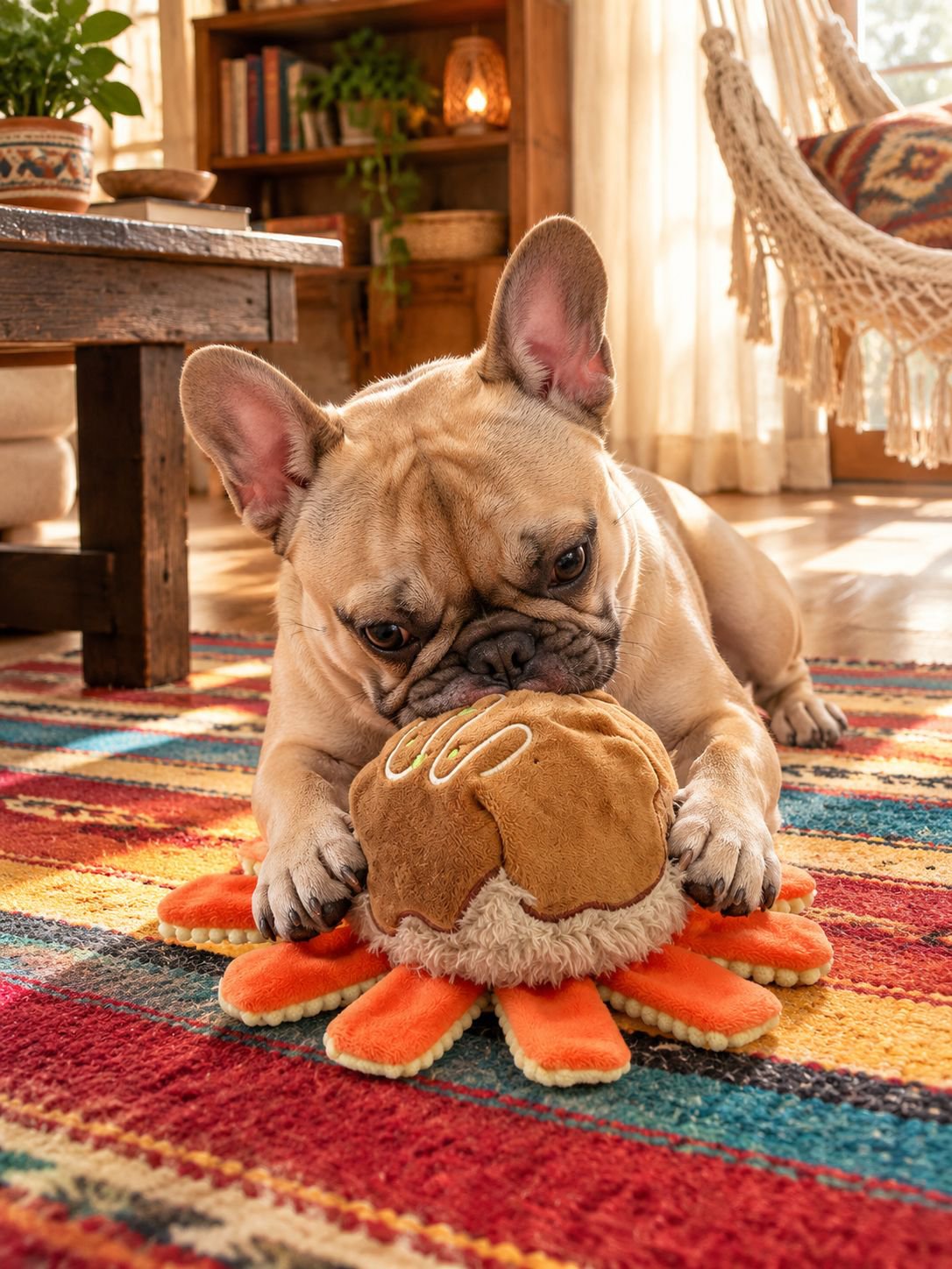 Pelota Elástica Takoyaki Juguete Interactivo para Perros