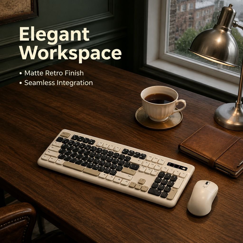 Wireless Keyboard and Mouse Combo