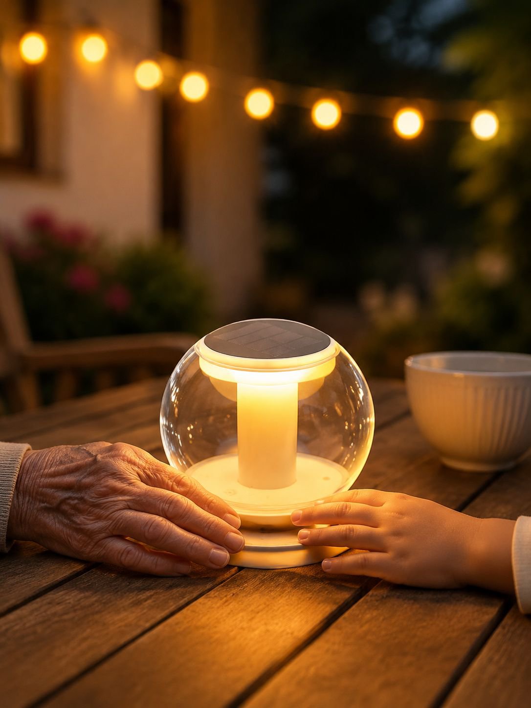 Luces mágicas solares para decoración exterior de piscinas