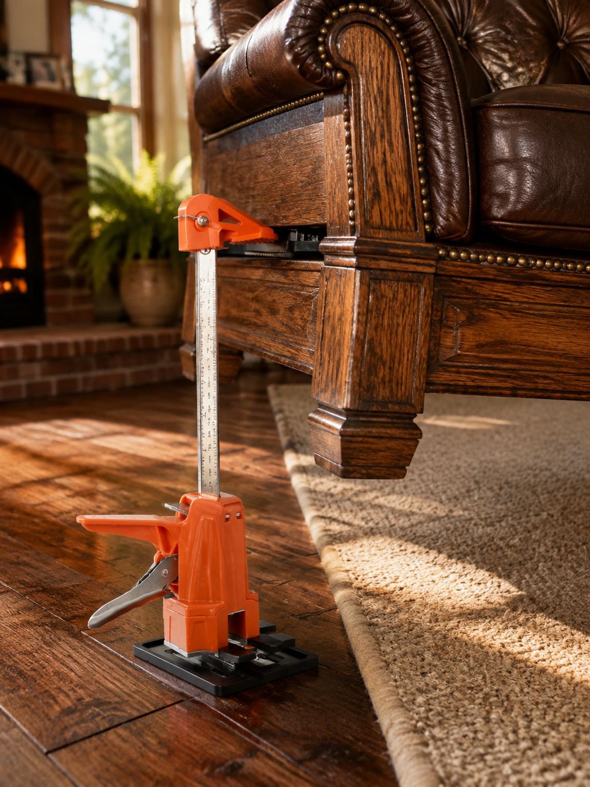 Mini jack stand tool, manual jack, furniture lifting tool, trailer jack, maximum load capacity 220 k