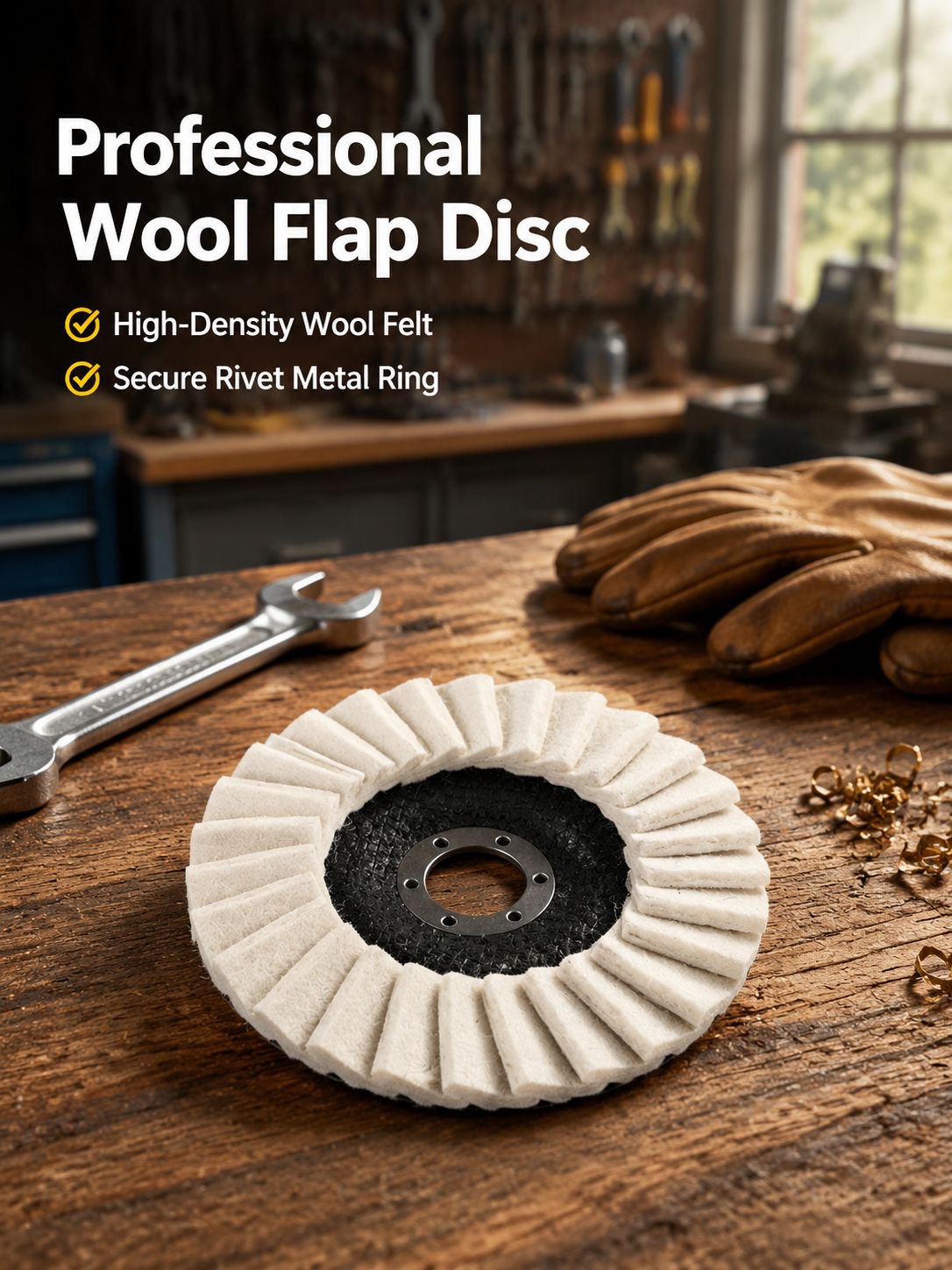  Wool Felt Polishing Wheel