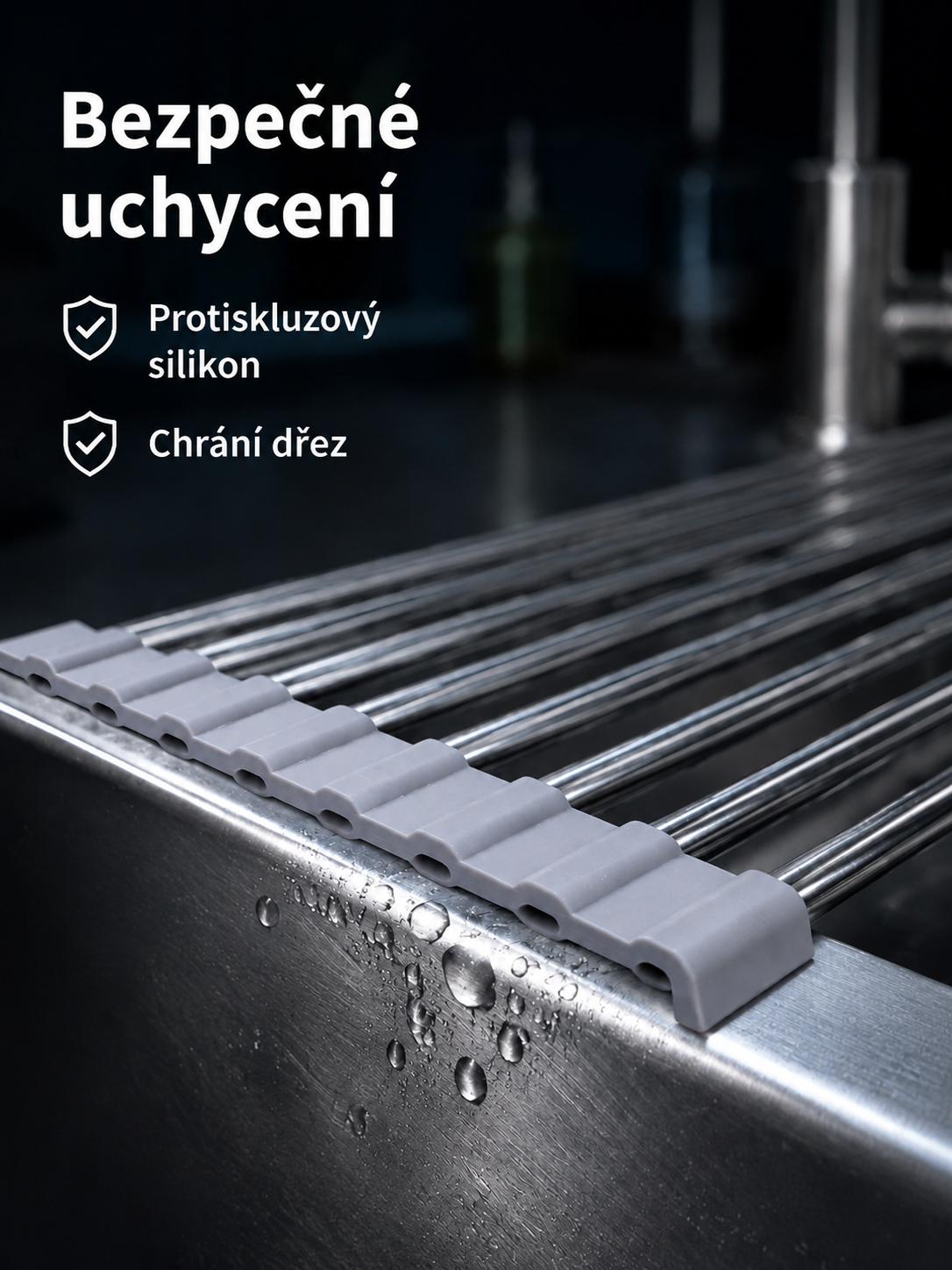 Multifunkční odkapávací koš na ovoce a zeleninu