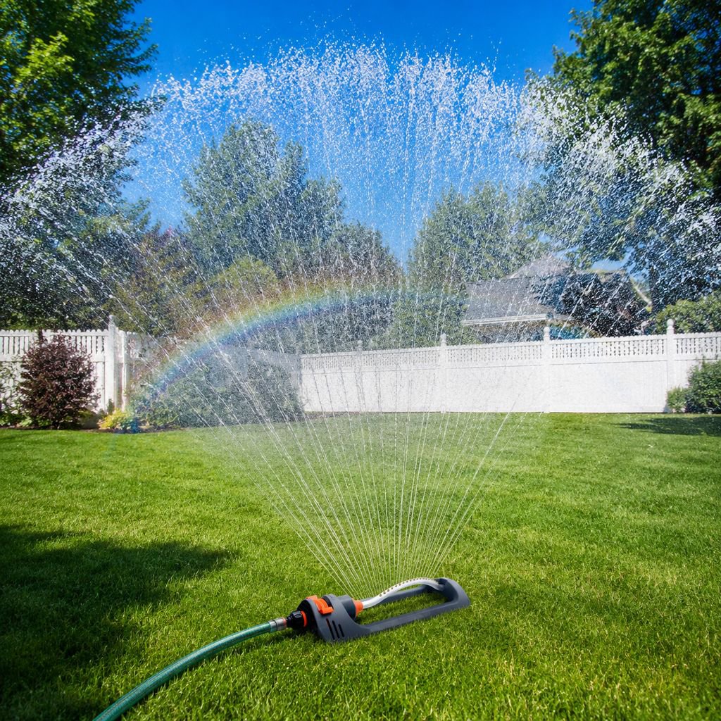 Automatic Swinging Patio Sprinkler Gardening Sprinkler Garden Lawn Watering Tool