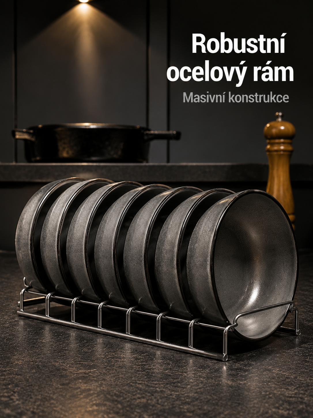 Multifunkční odkapávač na nádobí