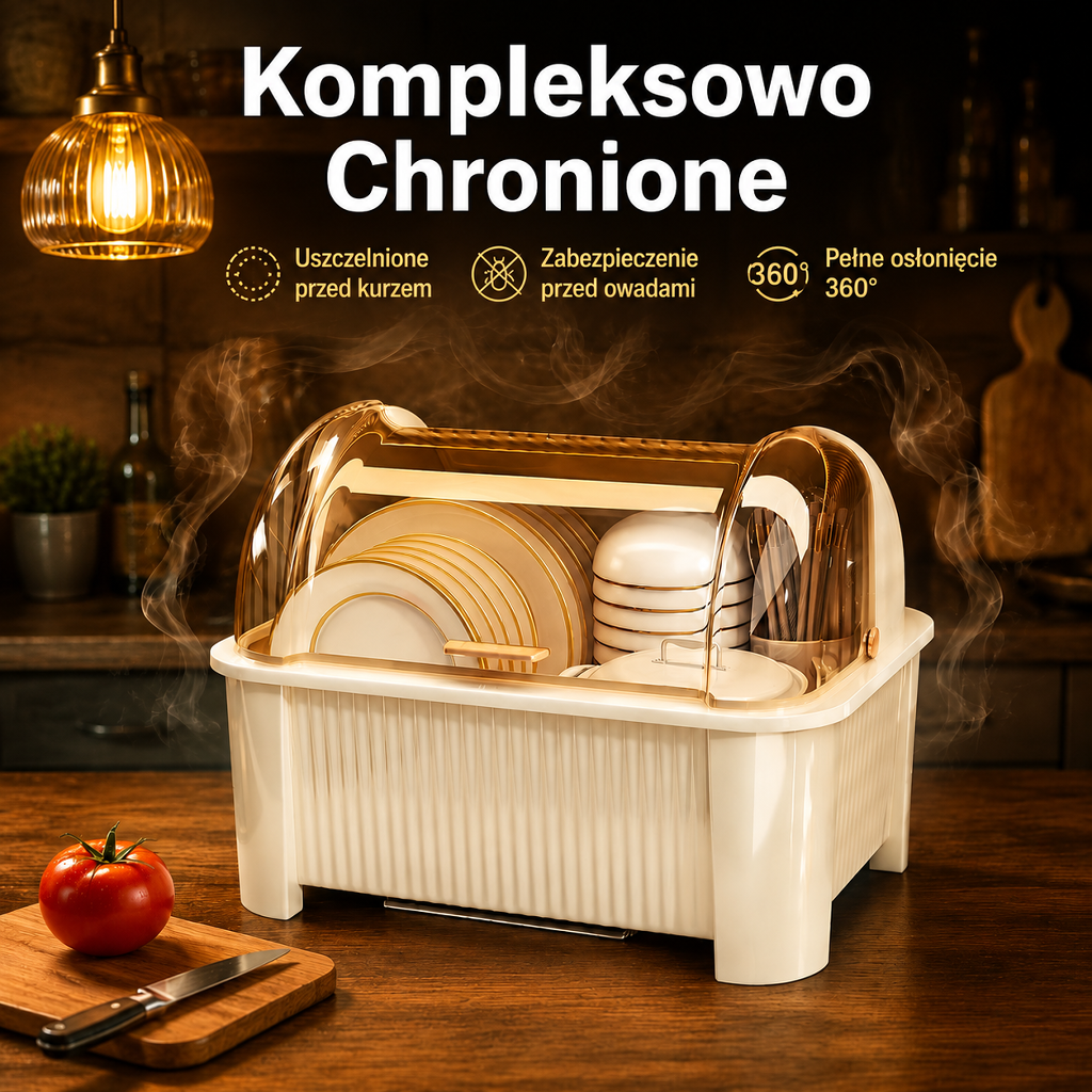 Kuchenny plastikowy organizer na naczynia