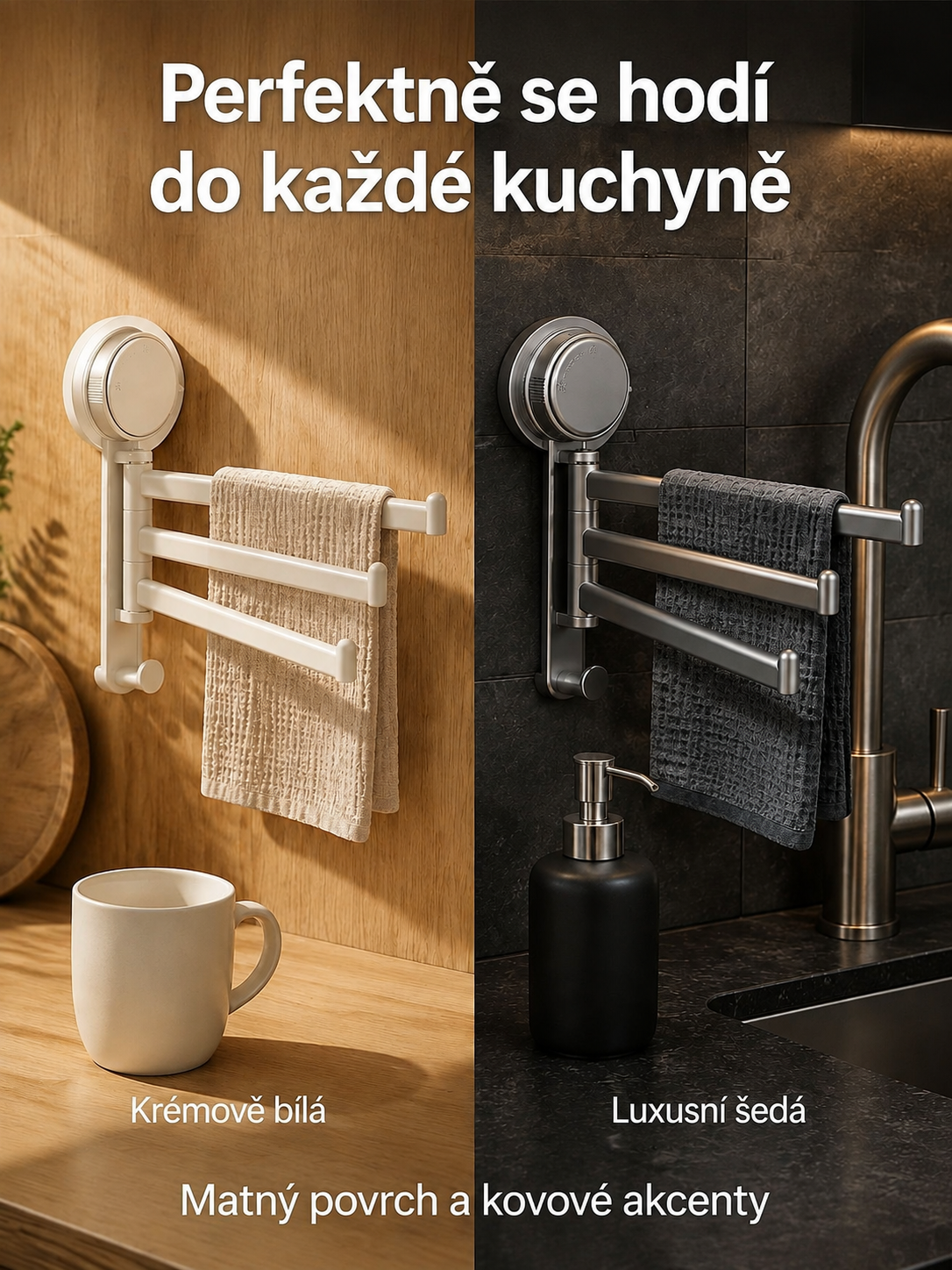 Otočný kuchyňský odkapávač