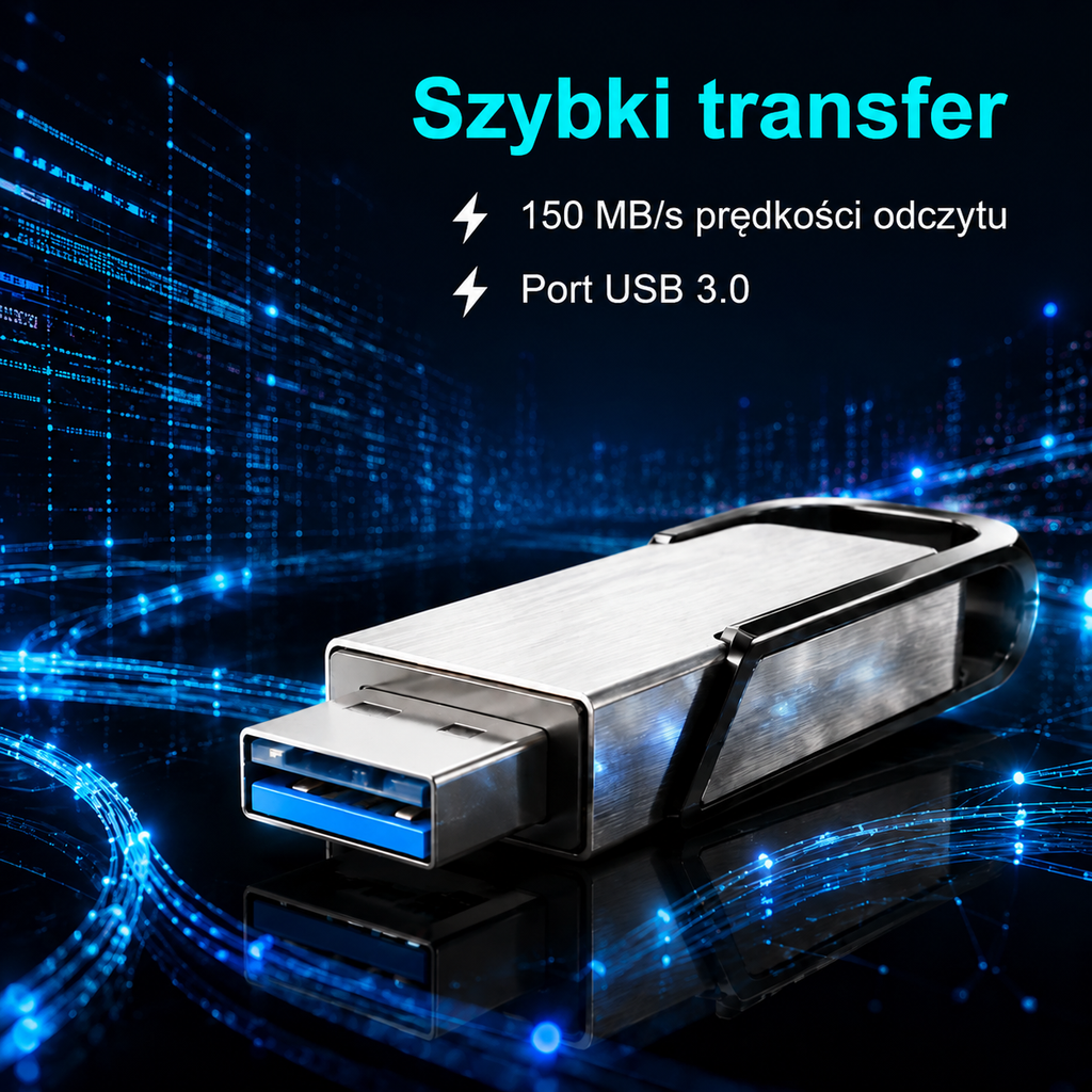 Pendrive CZ73 USB 3.0 o wysokiej pojemności i szybkości