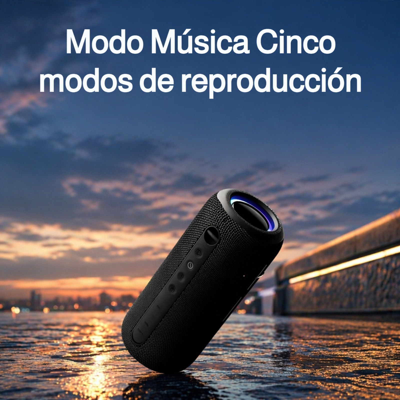 Altavoz inalámbrico de alta calidad para música al aire libre