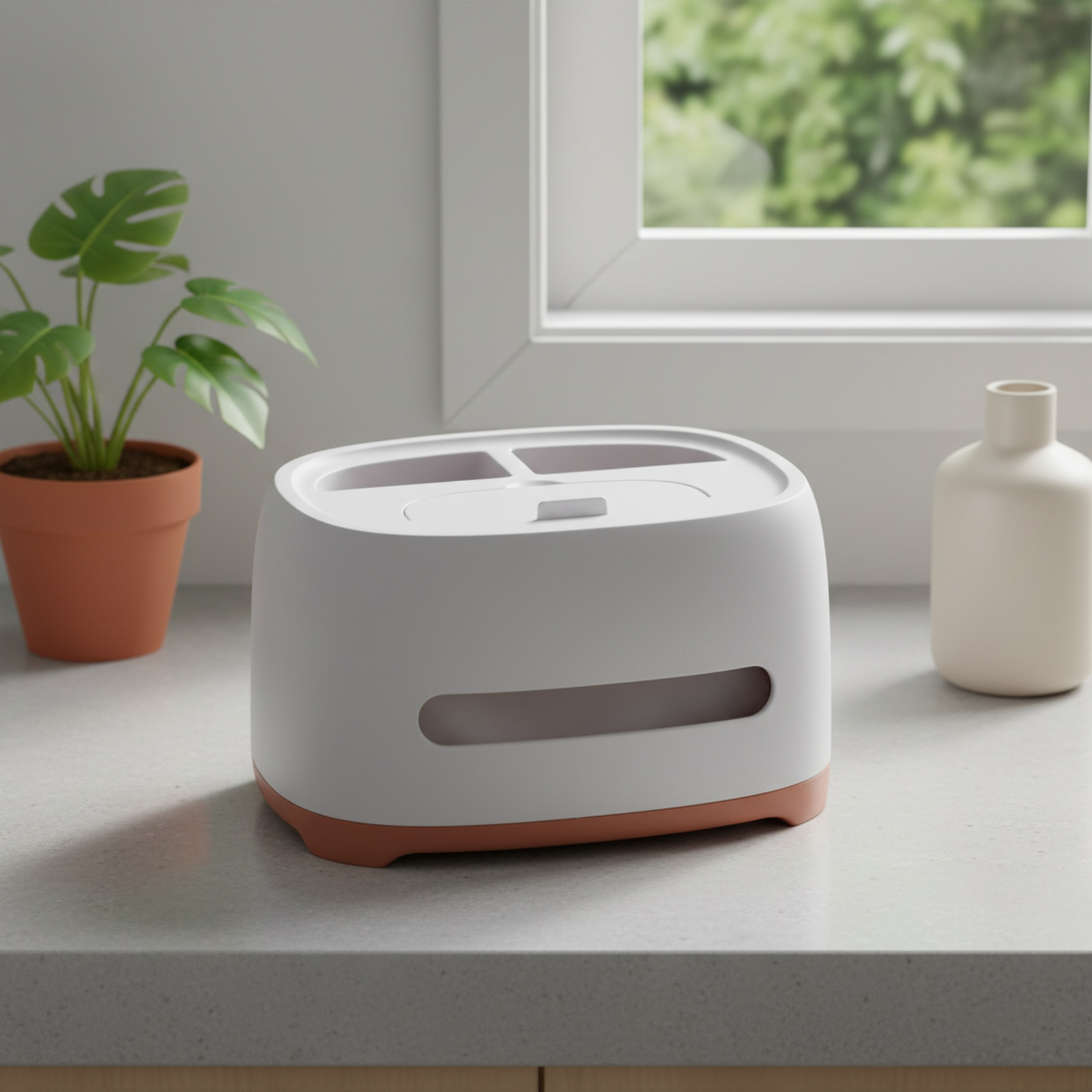 Caja de pañuelos multifuncional de lujo moderno