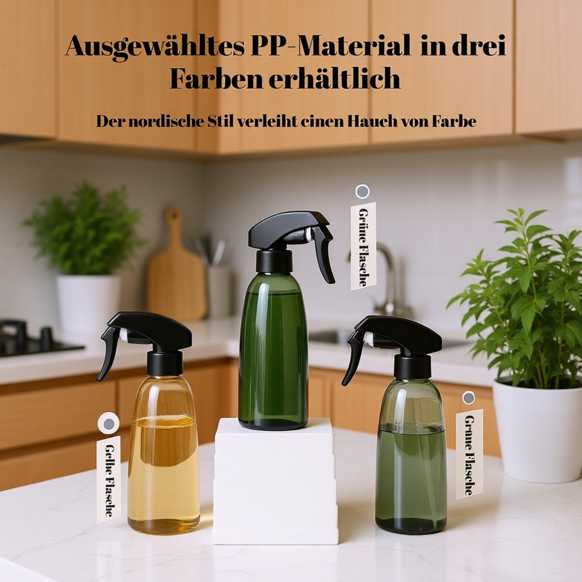 Garten Sprühflasche für Pflanzenbewässerung