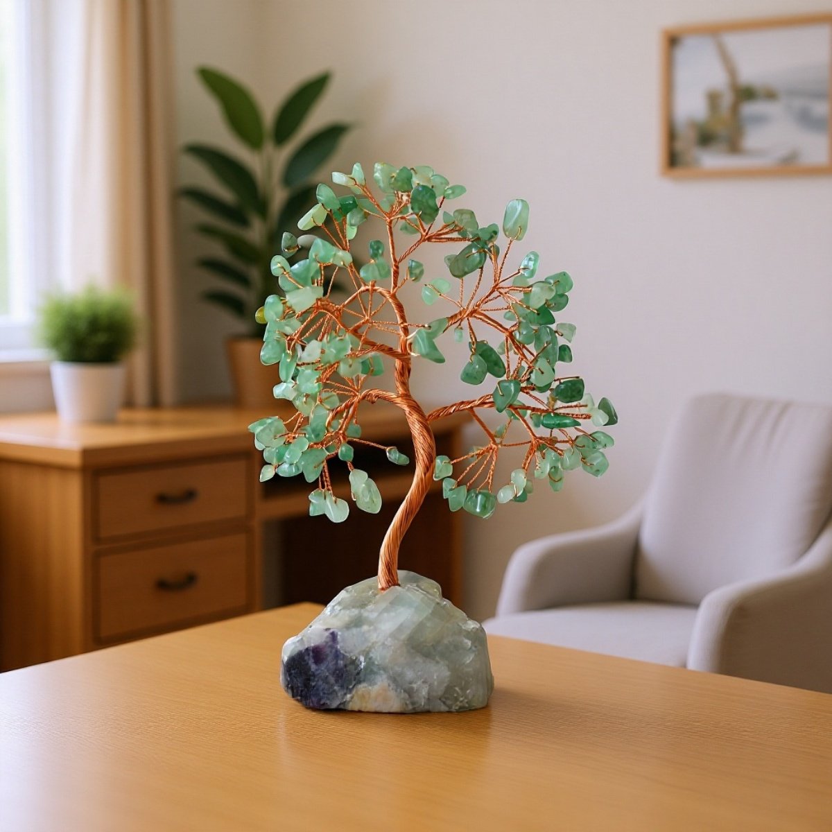 風水におすすめの水晶樹置物