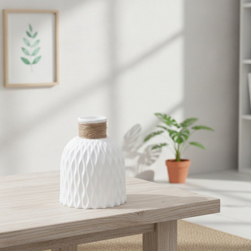 Home setting featuring pineapple plastic vase