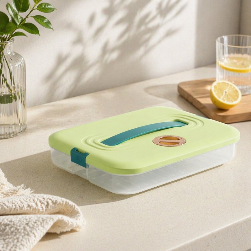 Caja de almacenamiento de alimentos congelados de varias capas