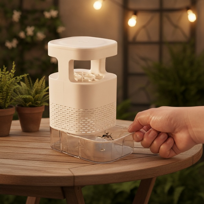 USB Household LED Bionic Inhalation Mosquito Killer Purple Lamp Repellent