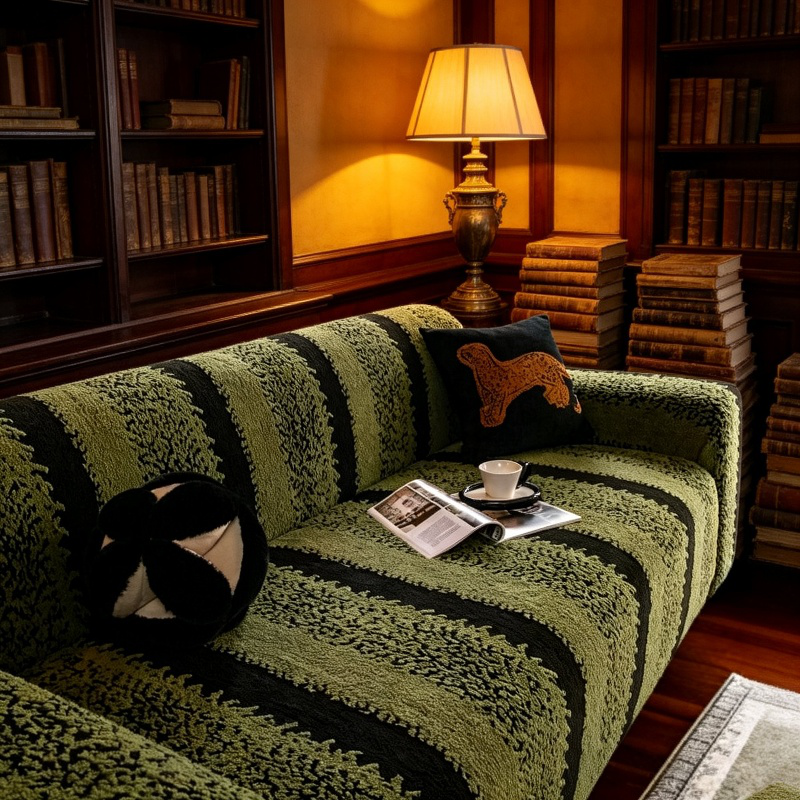 Multifunktionaler Sofaüberzug, Roter Kratzschutz für Katzen, Ideal für Neujahrsdekoration