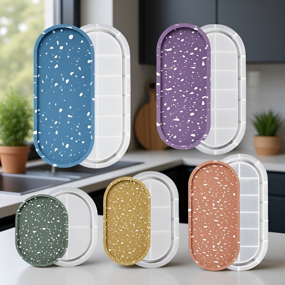 収納トレイ用シリコン型の全体画像